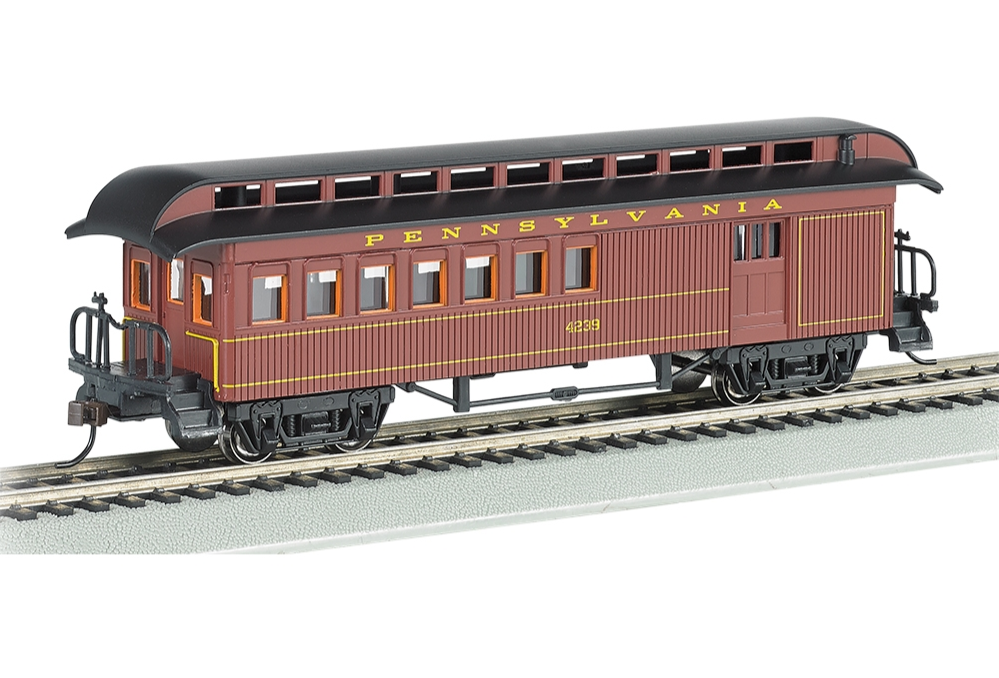 Bachmann USA 15202 [HO] Old-Time Combine Clerestory Roof Pennsylvania