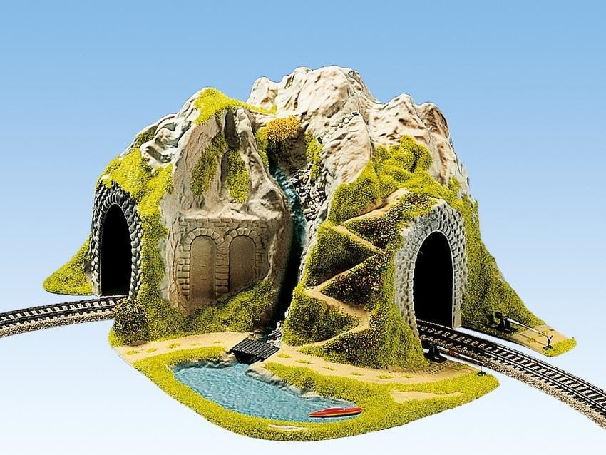 Noch 05170 HO Curved Tunnel - Single Track (41 x 37 cm)
