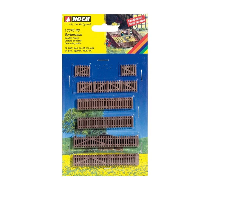 Noch 13070 HO Garden Fence (22 pcs)