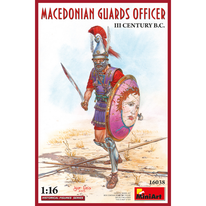 MiniArt 16038 1:16 Macedonian Guards Officer. III Century B.C