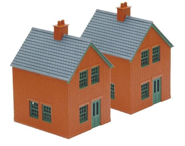 Peco LK-14 OO Brick Station Houses