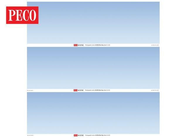 Peco SKP-02 Plain Sky Photographic Backscene Set
