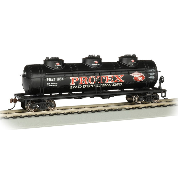 Bachmann USA [HO] 17105 40' Three-Dome Tank Car - Protex Industries