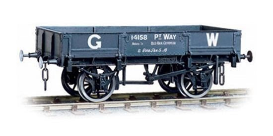 Peco W-605 O GWR 8Ton Steel Permanent Way Wagon Kit