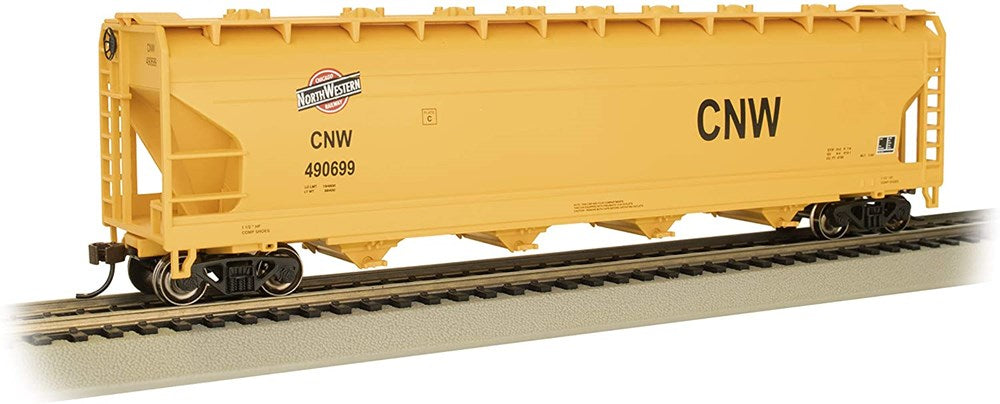 Bachmann USA 17559 [HO] 56' ACF Center-Flow Hopper - Chicago & North Western