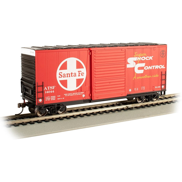 Bachmann USA [HO] 18202 Hi-Cube Box Car with Sliding Door - ATSF (Santa Fe)