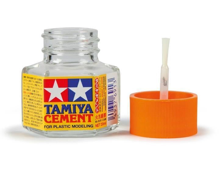 Tamiya 87012 Cement with Brush 20ml Bottle