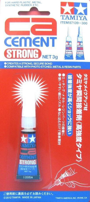 Tamiya 87139 Tamiya CA Cement Strong 3g tube