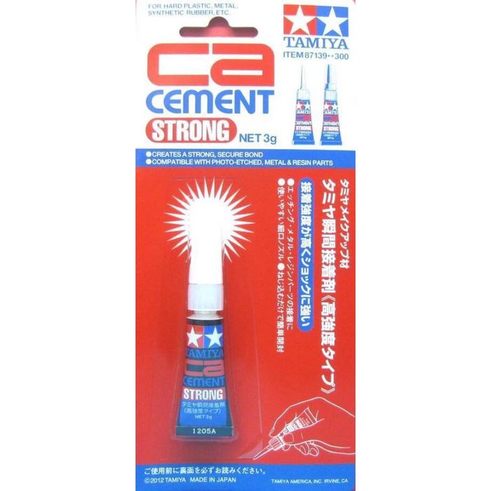 Tamiya 87139 Tamiya CA Cement Strong 3g tube