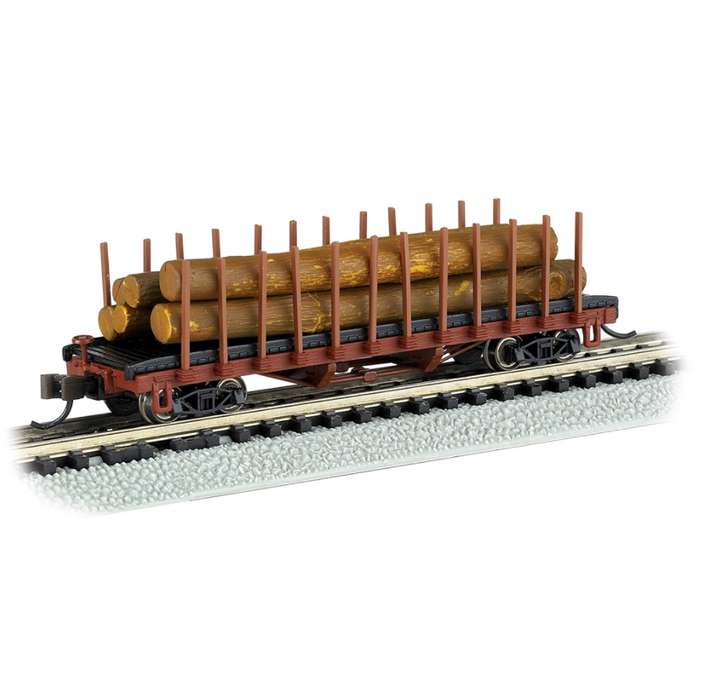 Bachmann USA 18351 [N] ACF 40' Logging Wagon