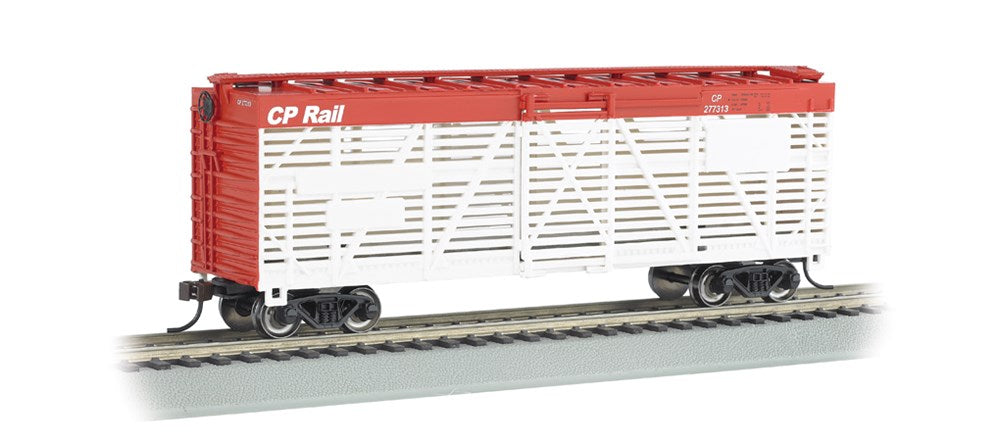 Bachmann USA 18527 [HO] 40' Stock Car - C.P. Rail