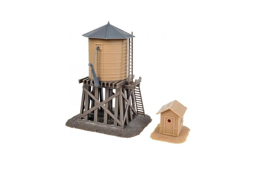 Walthers 906 HO Water Tower and Shanty Kit 45mm x 51mm
