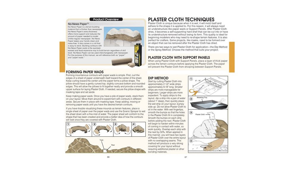 Woodland Scenics C1208 The Complete Guide to Model Scenery