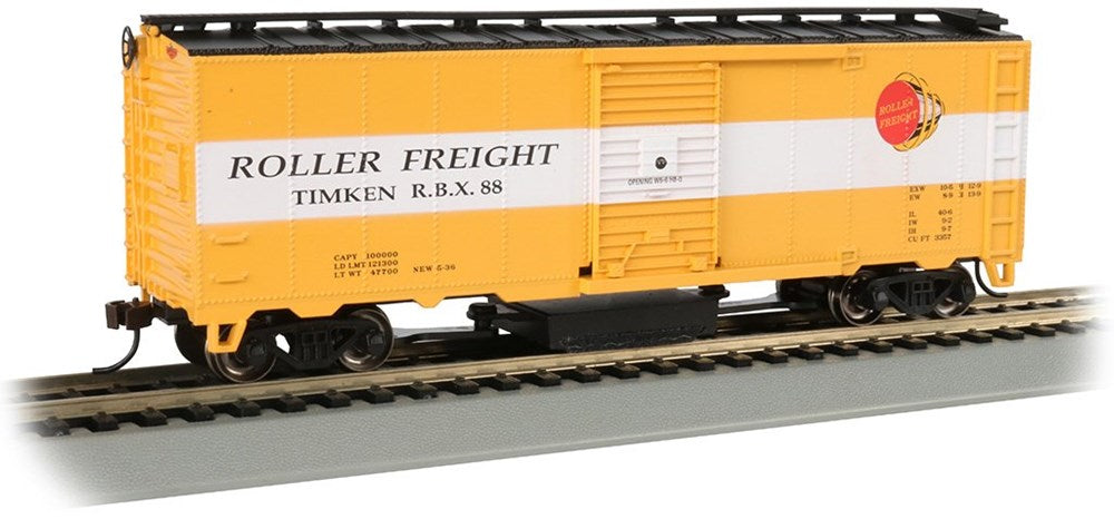 Bachmann USA 16319 HO Track Cleaning 40' Box Car - Timken