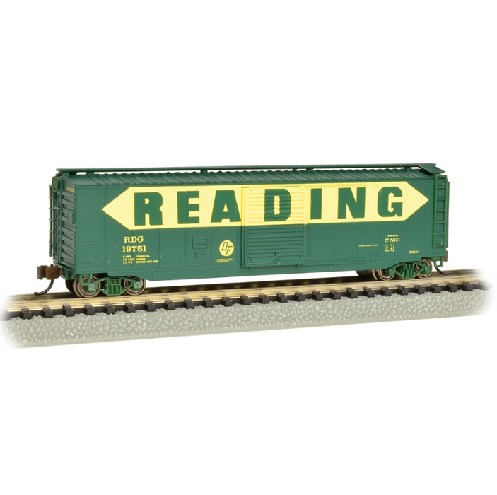 Bachmann USA 19461 [N] 50' Sliding Door Box Car - Reading