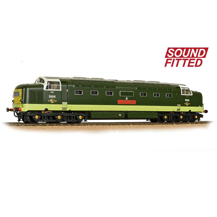 Branchline [OO] 32-529CSF Class 55 D9010 'The King's Own Scottish Borderer' - BR Two-Tone Green (SYP) (Sound Fitted)