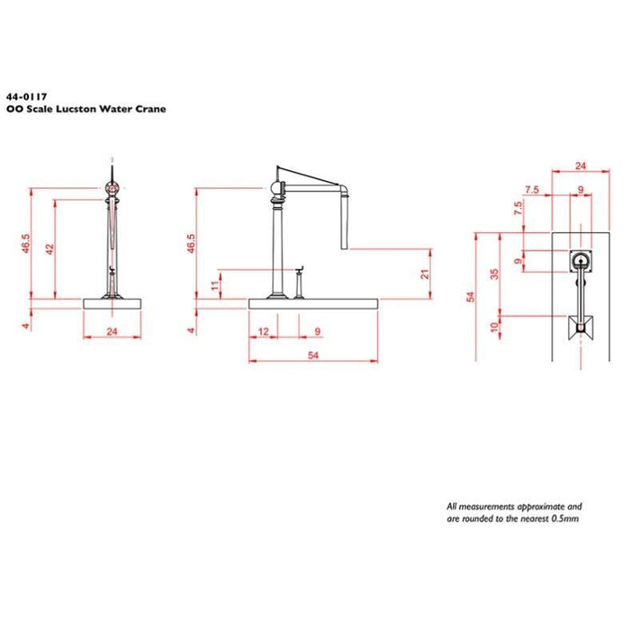 Branchline [OO] 44-0117 Scenecraft Lucston Water Crane