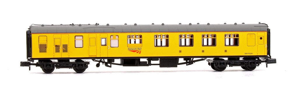Graham Farish 374-089 [N] 1:148 BR Mk1 BCK Brake Composite Corridor - Network Rail Yellow