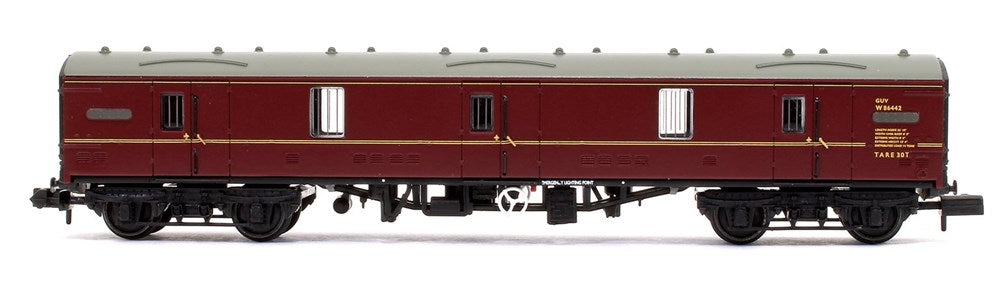 Graham Farish [N] 374-130C BR Mk1 GUV General Utility Van - BR Maroon