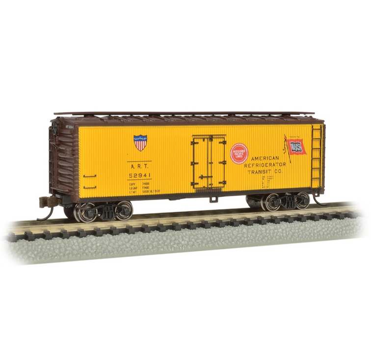 Bachmann USA 19854 [N] 40' Wood-Side Reefer - American Refrigerator Transit Co.