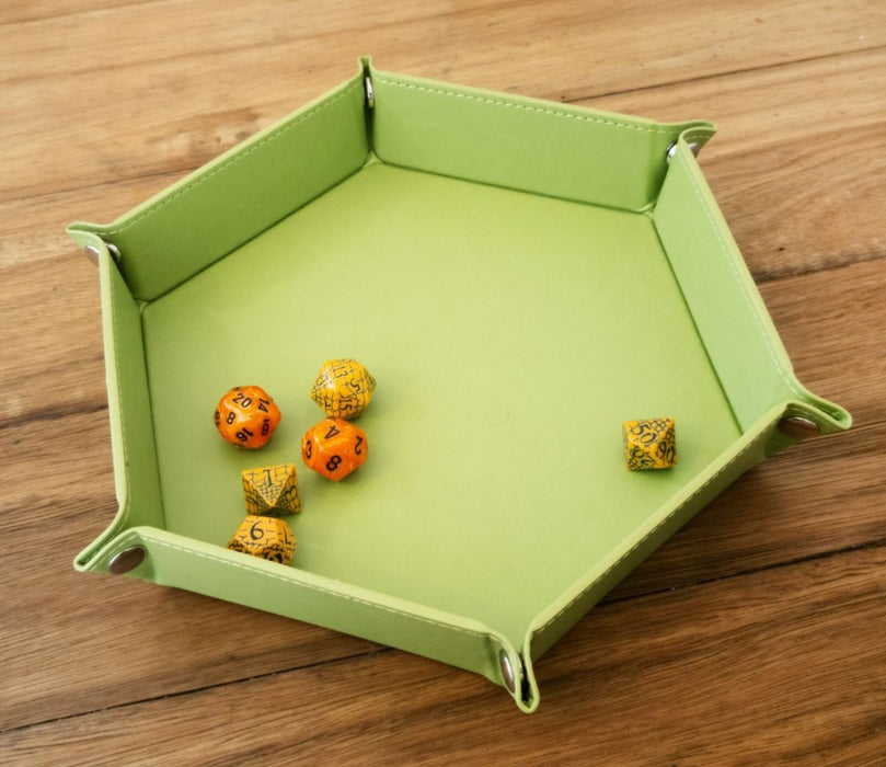 LPG Essentials Hex Dice Tray 8" Green