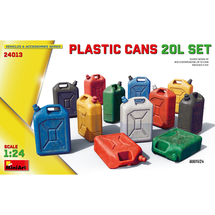 MiniArt 24013 1:24 Plastic Cans 20L Set