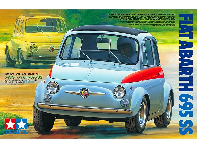 Tamiya 24173 1:24 Fiat Abarth 695 SS
