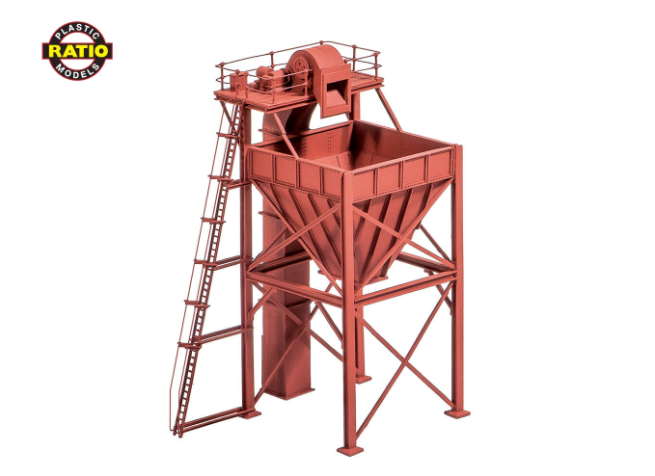Ratio 247 N Coaling Tower 64mm x 50mm x 95mm