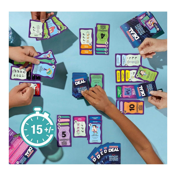 Monopoly Deal K-Pop Demon Hunters