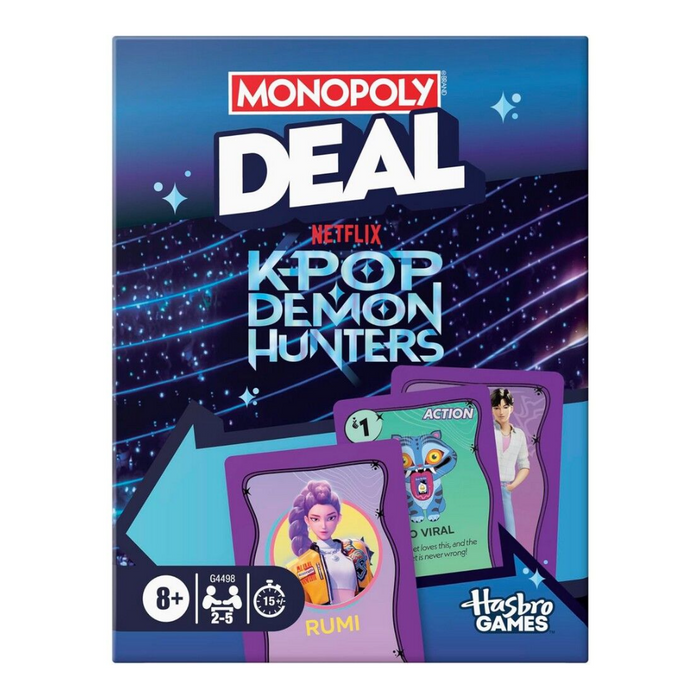 Monopoly Deal K-Pop Demon Hunters