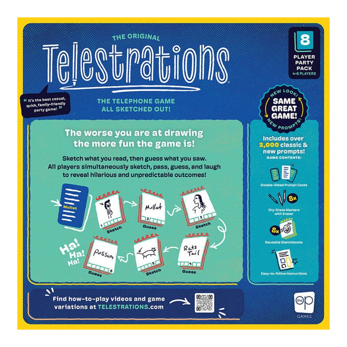 Telestrations 8 Player Original 2025