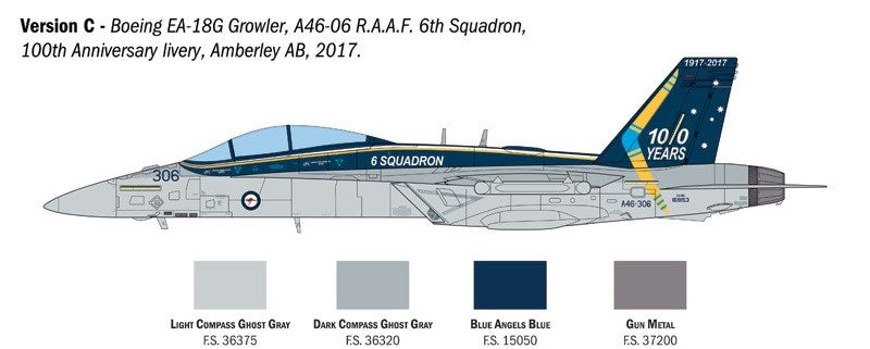 Italeri 2824 1:48 Boeing EA-18G Growler