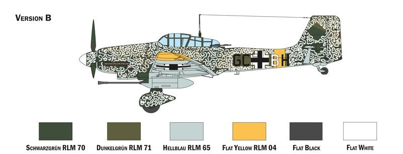 Italeri 2830 1:48 Junkers Ju87 G-1 Stuka Kanonenvogel