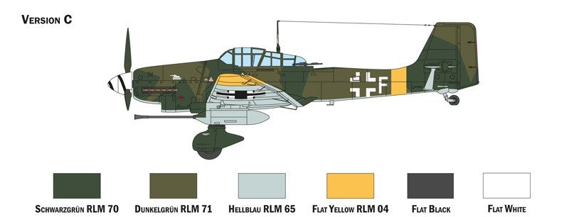 Italeri 2830 1:48 Junkers Ju87 G-1 Stuka Kanonenvogel