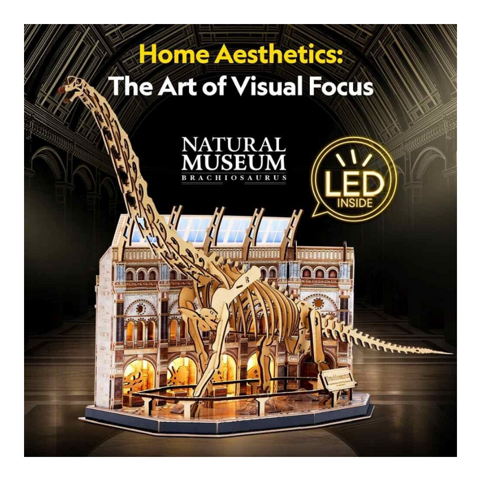 Cubic Fun - 3D Puzzle - Natural Museum Branchiosaurus