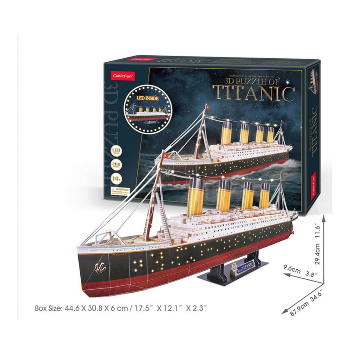 Cubic Fun - 3D Puzzle - Titanic (L)