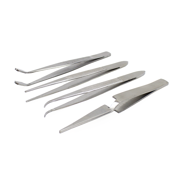 Excel 30416 4 piece Tweezer Set in Pouch