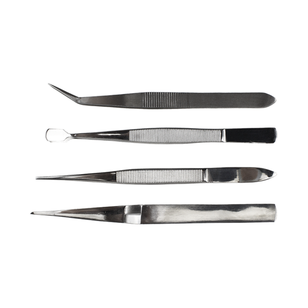 Excel 30416 4 piece Tweezer Set in Pouch