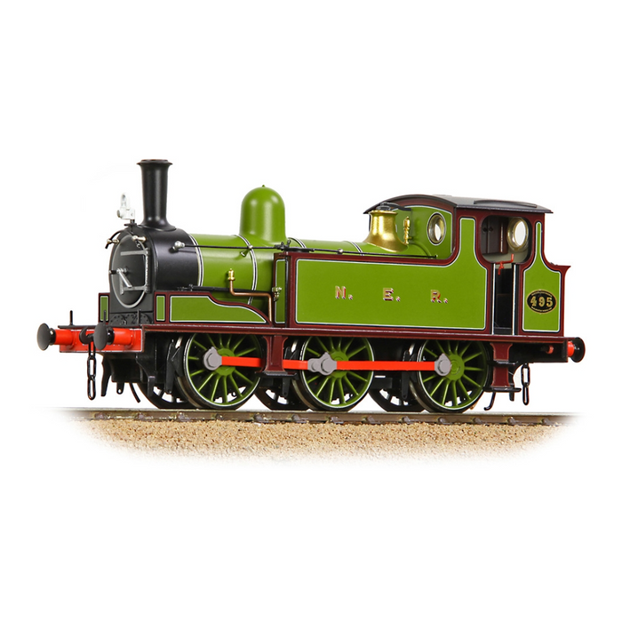 Bachmann Branchline 31-065 [OO] 1:76 NER E (J71) Tank 495 NER Lined Green & Maroon