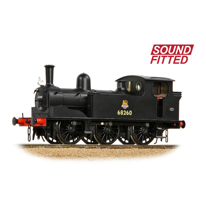 Bachmann Branchline 31-069SF [OO] 1:76 NER E (J71) Tank 68260 BR Black Early Emblem (Sound Fitted)