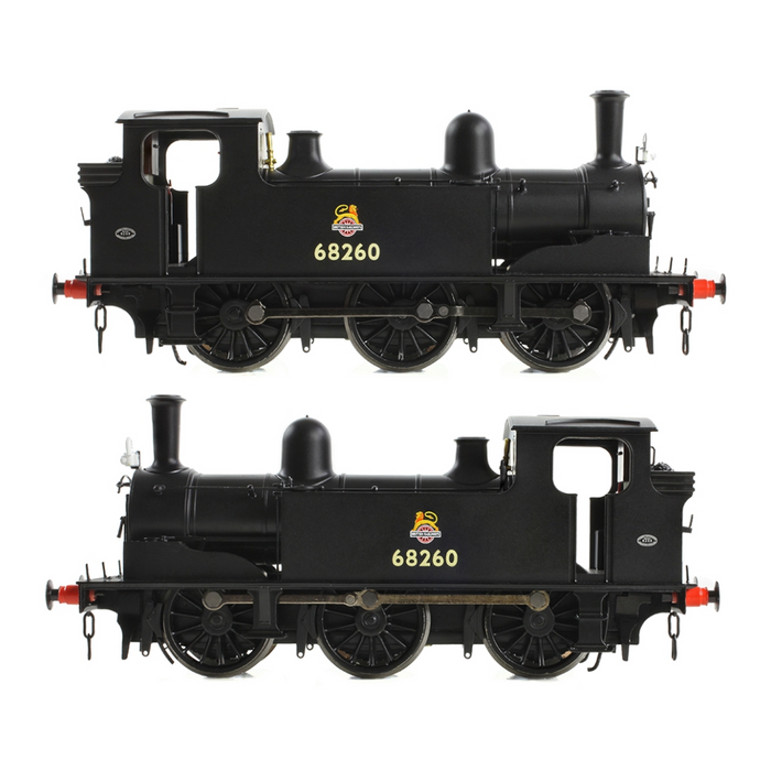 Bachmann Branchline 31-069 [OO] 1:76 NER E (J71) Tank 68260 BR Black Early Emblem