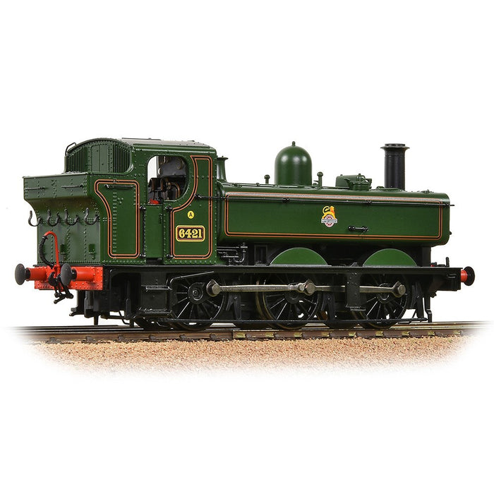 Branchline [OO] 31-639 GWR 64XX Pannier Tank 6421 BR Lined Green (Early Emblem)