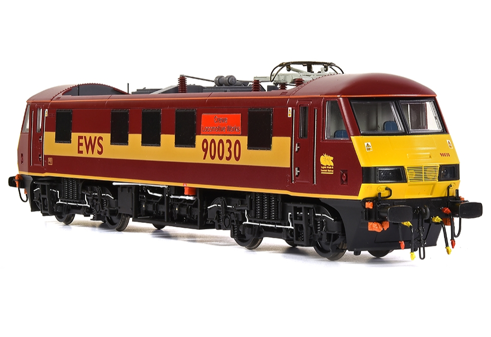 Bachmann Branchline 32-619 [OO] 1:76 Class 90 90030 'Crewe Locomotive Works' EWS