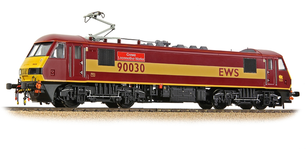 Bachmann Branchline 32-619 [OO] 1:76 Class 90 90030 'Crewe Locomotive Works' EWS