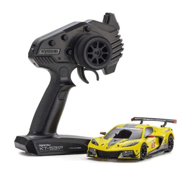 Kyosho 32342Y-B MINI-Z MR-03 RWD Corvette C8R Yellow