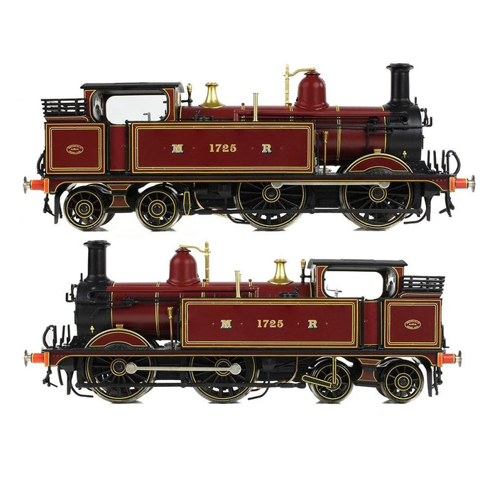Bachmann Branchline [OO] 31-740A MR 1532 Tank 1725 Midland Railway Crimson Lake