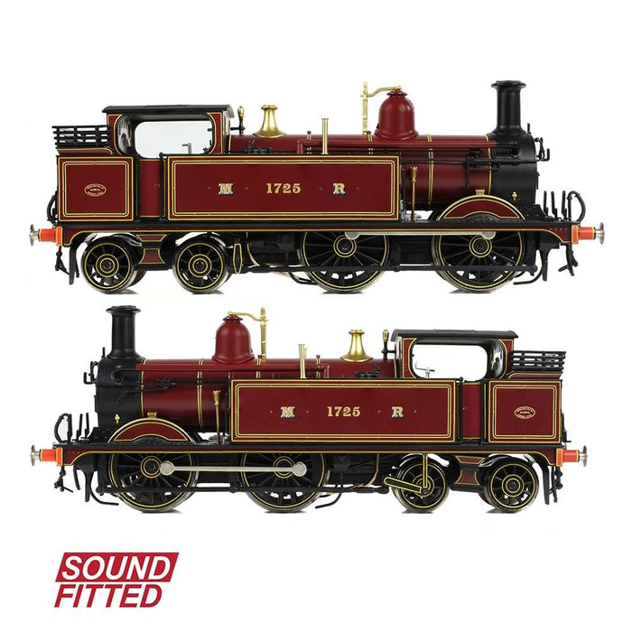 Bachmann Branchline [OO] 31-740ASF MR 1532 Tank 1725 Midland Railway Crimson Lake