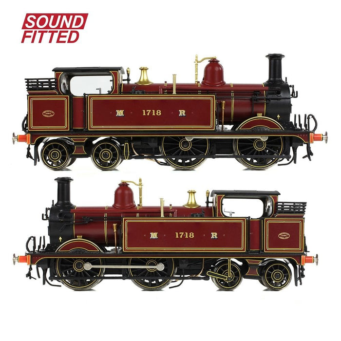 Bachmann Branchline [OO] 31-740BSF MR 1532 Tank 1718 Midland Railway Crimson Lake