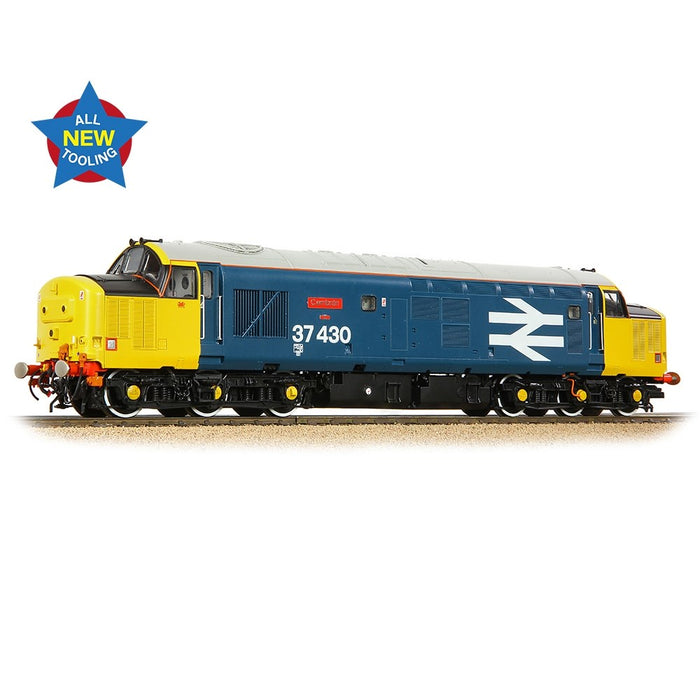 Bachmann Branchline 35-335 [OO] 1:76 Class 37/4 Refurbished 37430 'Cwmbran' with BR Blue (Large Logo)