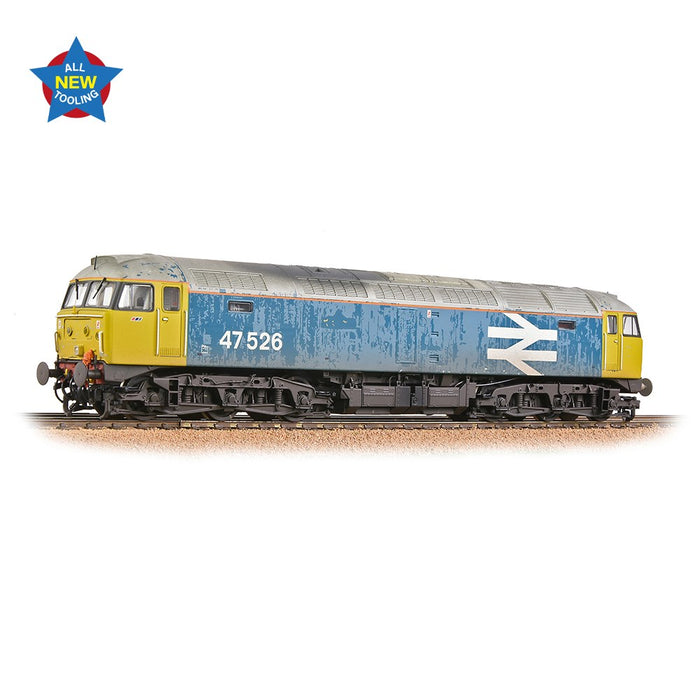 Branchline [OO] 35-421 Class 47/4 47526 BR Blue (Large Logo) [W]